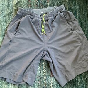 Lululemon Mens 9” unlined shorts size L